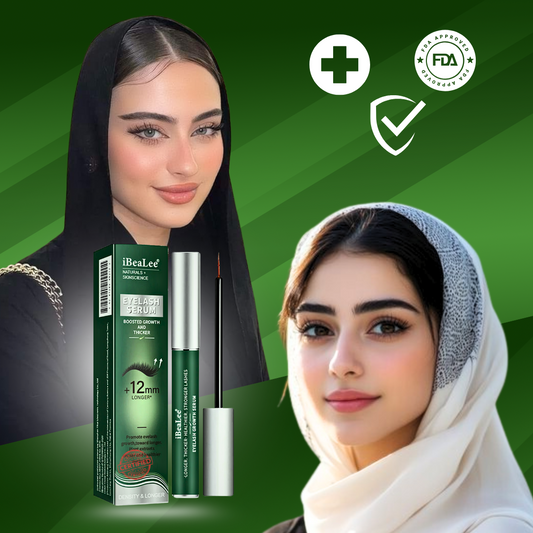 رموشك طبيعية أكثف وأطول  خلال 3 أسابيع بس 🌿🌿 آمن 100٪ للعيون الحساسة 👁️ ويوقف التساقط