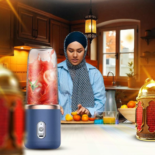 عصارة فواكه زرقاء